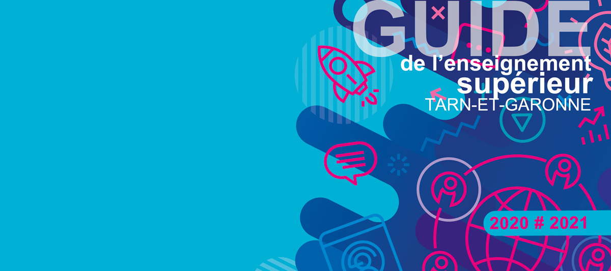 visuel du Guide de l'enseignement supérieur 2020-2021