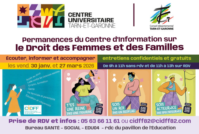 Permanences du CIDFF82